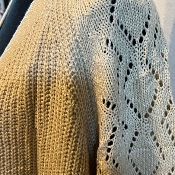 Astylish Beige Cardigan Large NWT - Picture 2 of 5